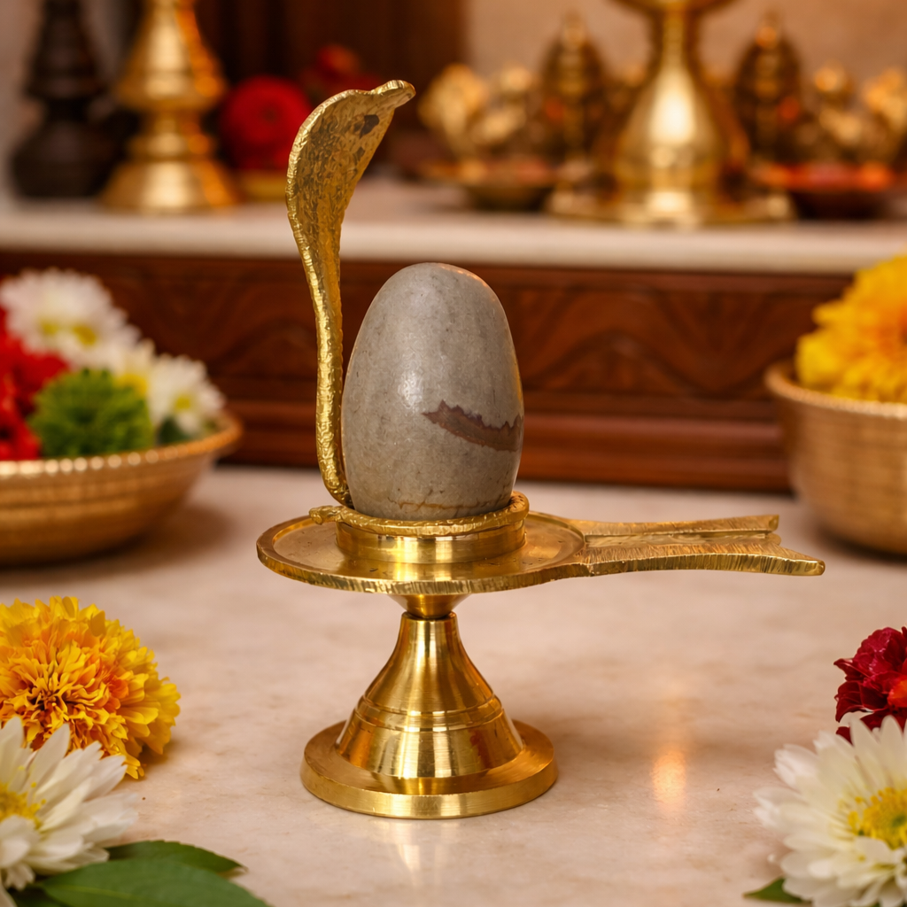 Taatvik Banalingam with Brass Jaladhari