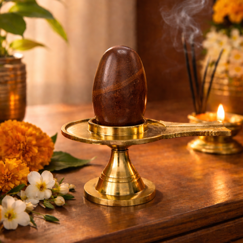 Taatvik Banalingam with Brass Jaladhari